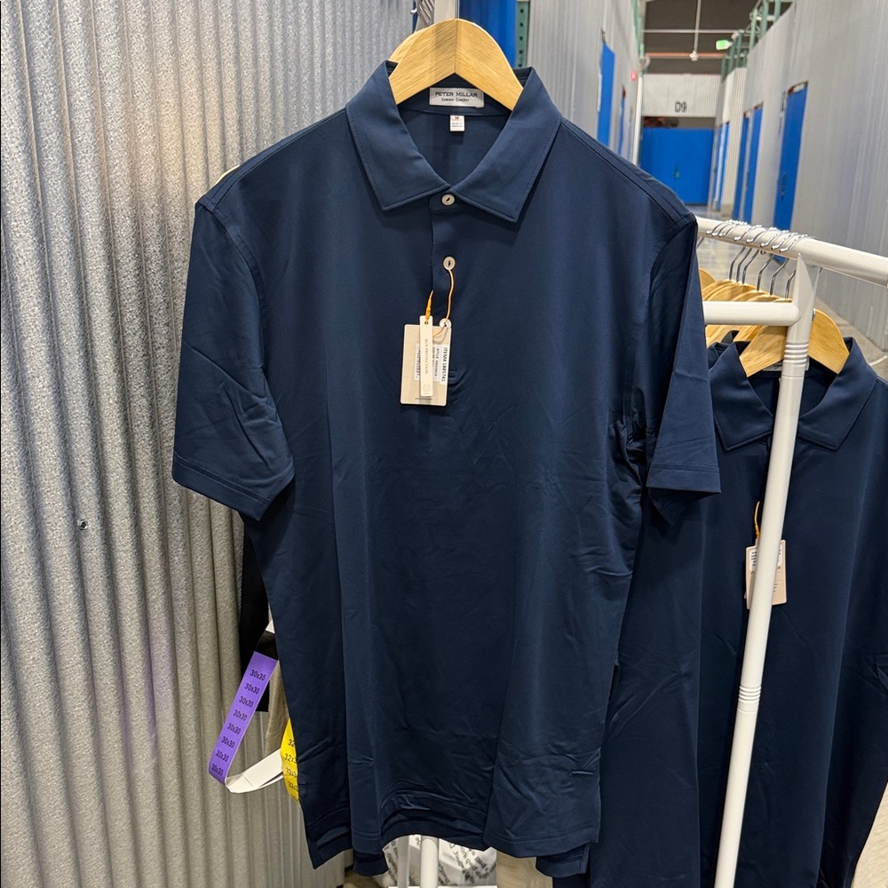 Peter Millar Deep Blue Polo Shirt